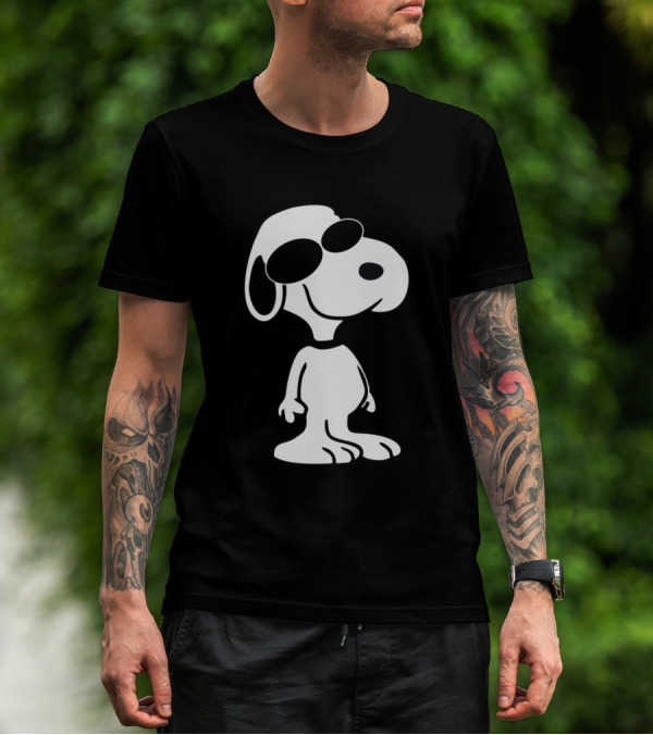 Cool Snoopy With Sunglasses Peanuts T-Shirt