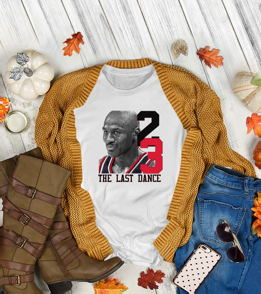 Jordan 23 Michael Jordan The Last Dance Vintage Basketball Legend T-Shirt