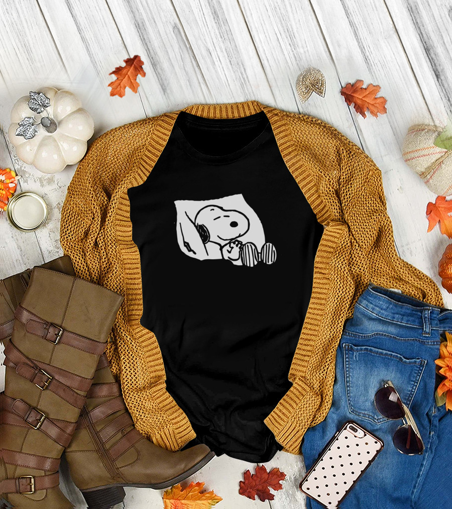 Snoopy Nap Lover Peanuts Sleep Time T-Shirt