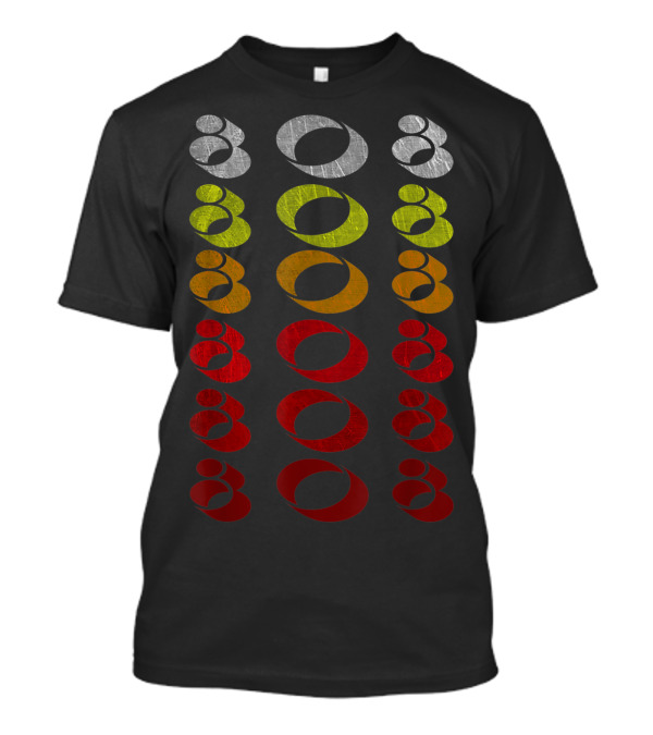 808 Drum Gradient Circles T-Shirt