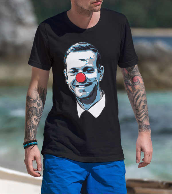 Assistant To The Commish Fraudmann Clown Nose Face T-Shirt