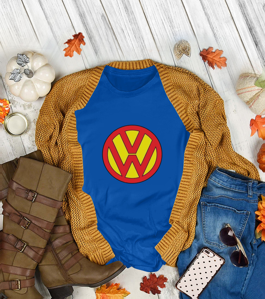 VW Superman Logo Mashup T-Shirt