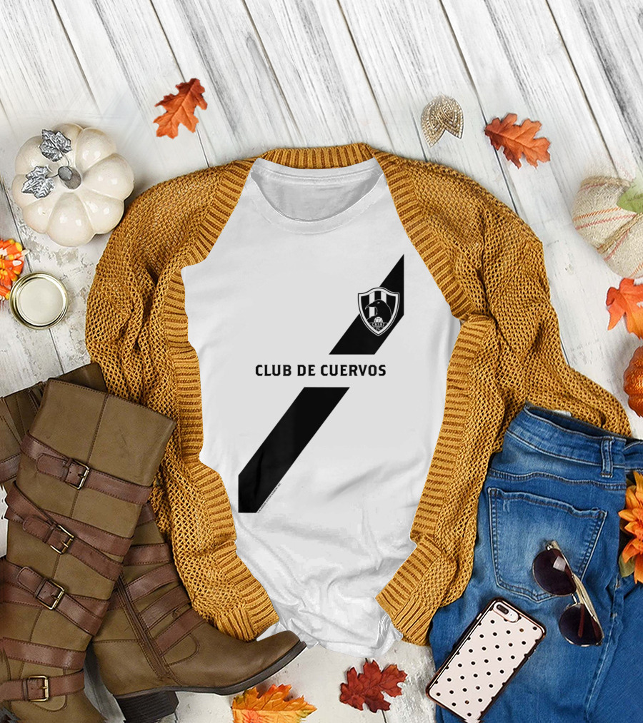 Club De Cuervos Iglesias Shield Emblem T-Shirt