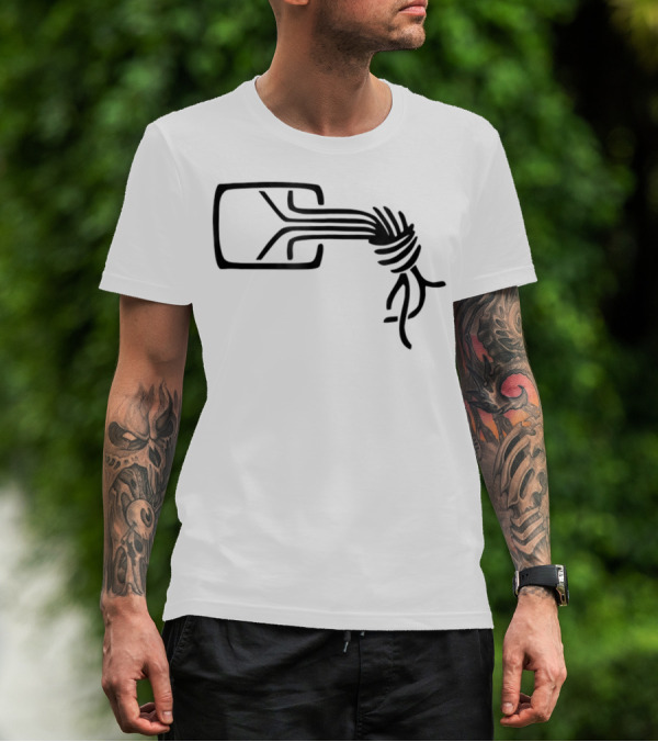Chaos Computer Club CCC German Hackers Logo Knot T-Shirt