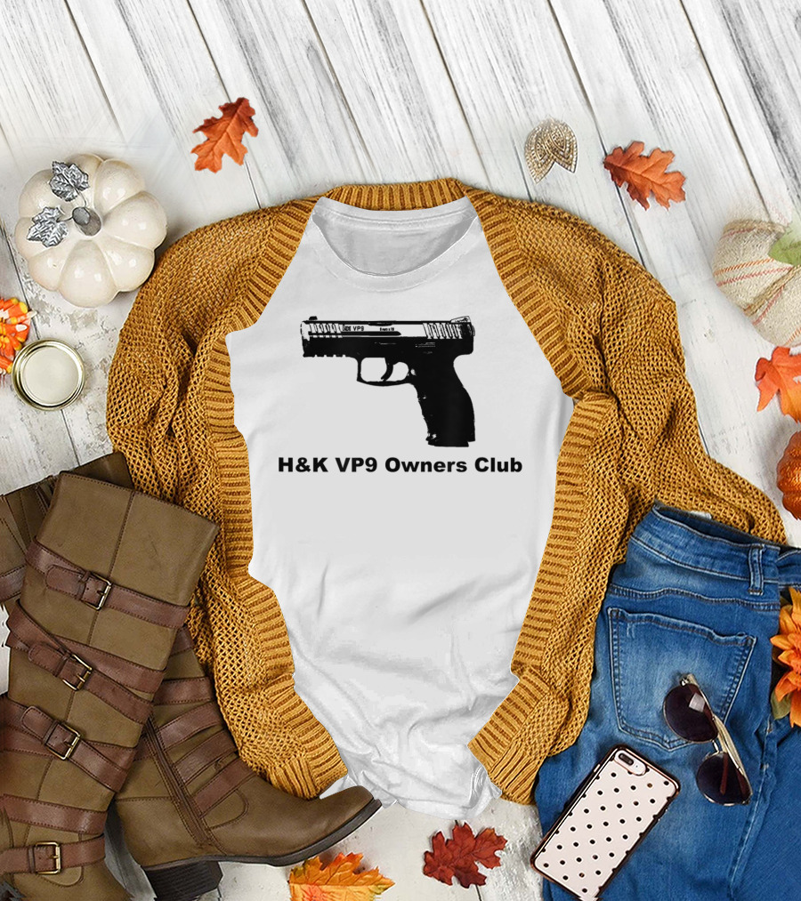 H&K VP9 Owners Club Heckler And Koch VP9 T-Shirt