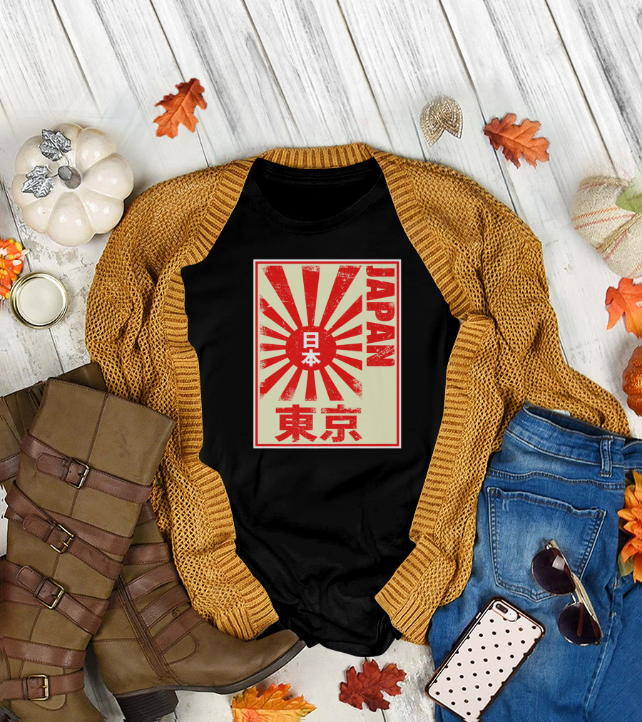 Japan Rising Sun Tokyo T-Shirt