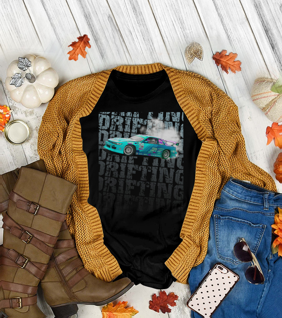 Drifting Car Turbo Smoke Racing T-Shirt
