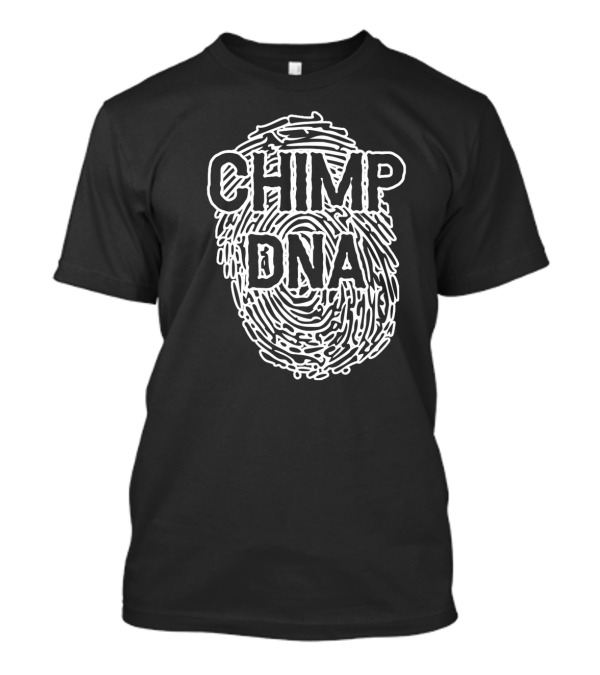 Chimp DNA Fingerprint Humor T-Shirt