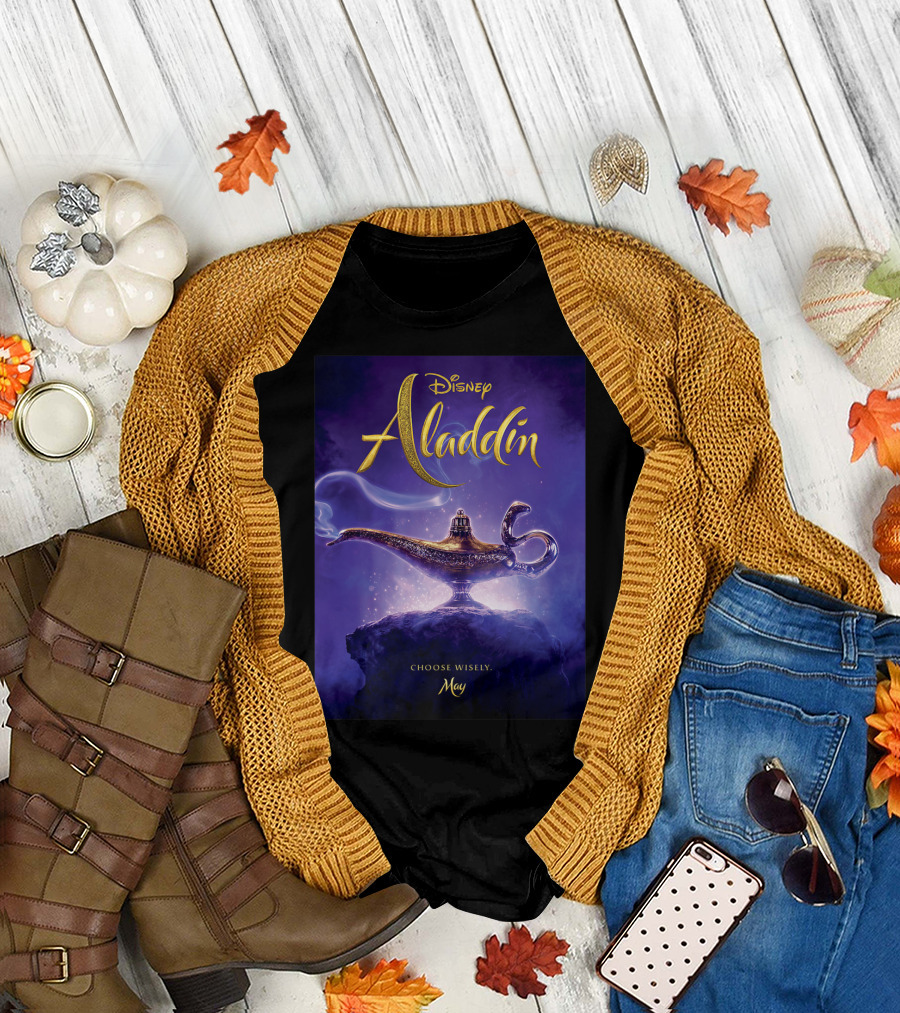 Disney Aladdin Choose Wisely May T-Shirt