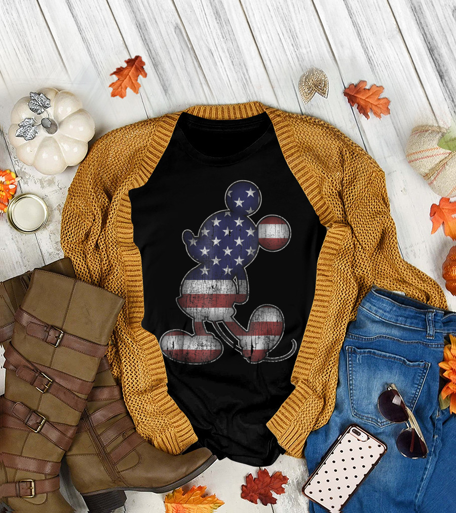 Disney Americana Mickey Mouse 4th of July T-Shirt
