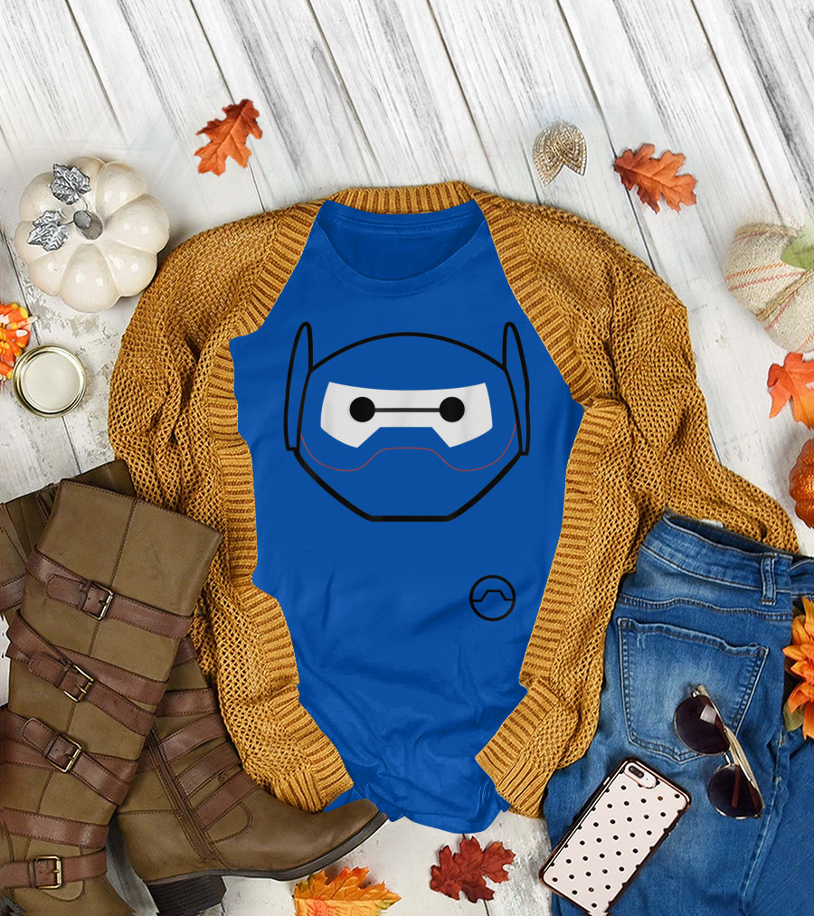 Disney Big Hero 6 Baymax Mask Halloween T-Shirt