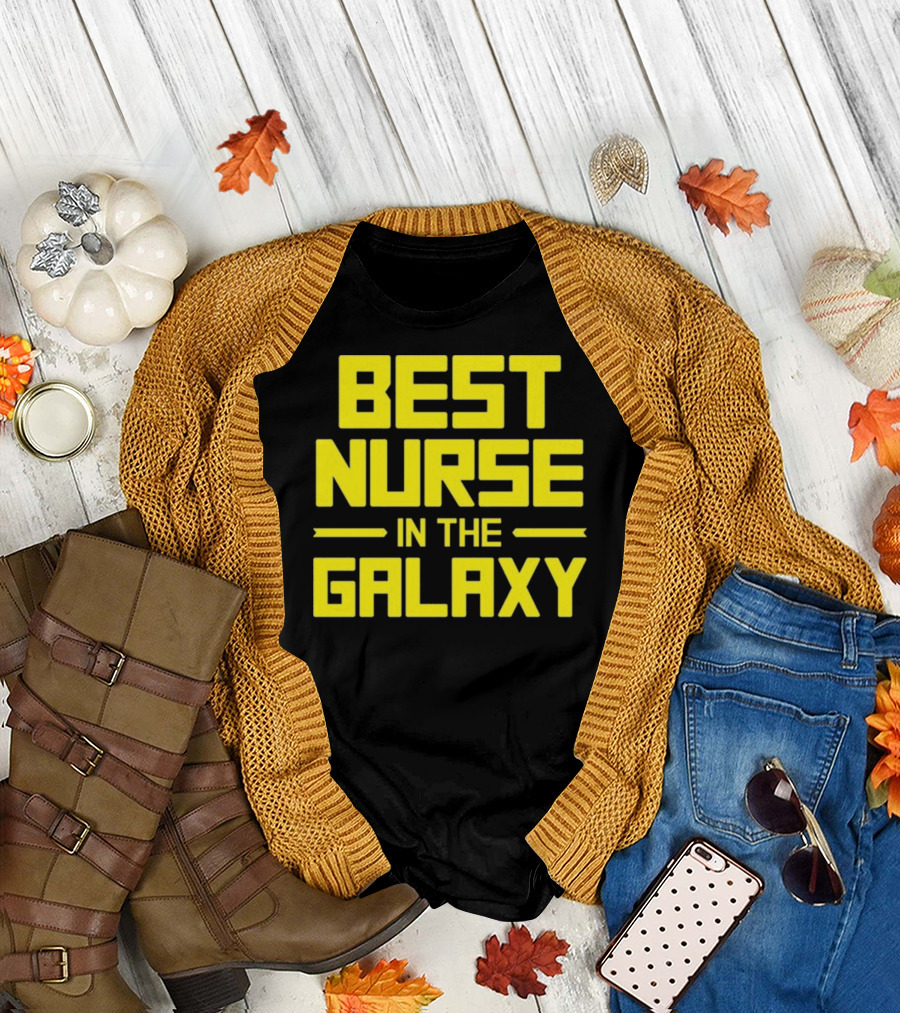 Best Nurse In The Galaxy Star-Inspired T-Shirt