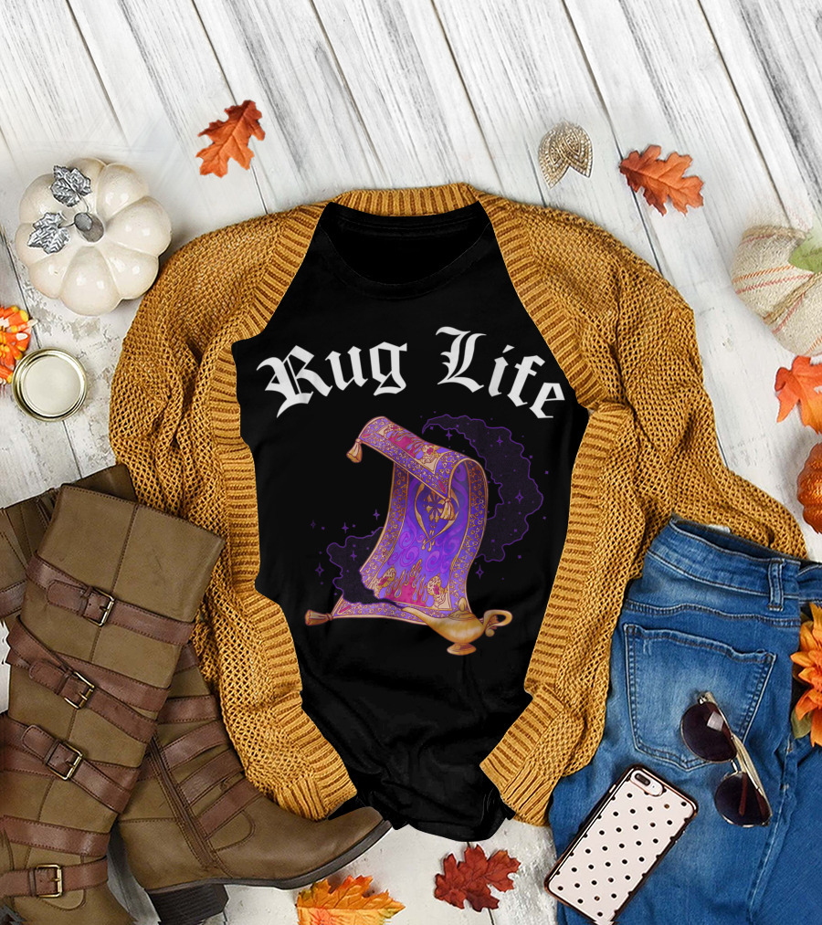 Disney Aladdin Rug Life Magic Carpet and Lamp T-Shirt