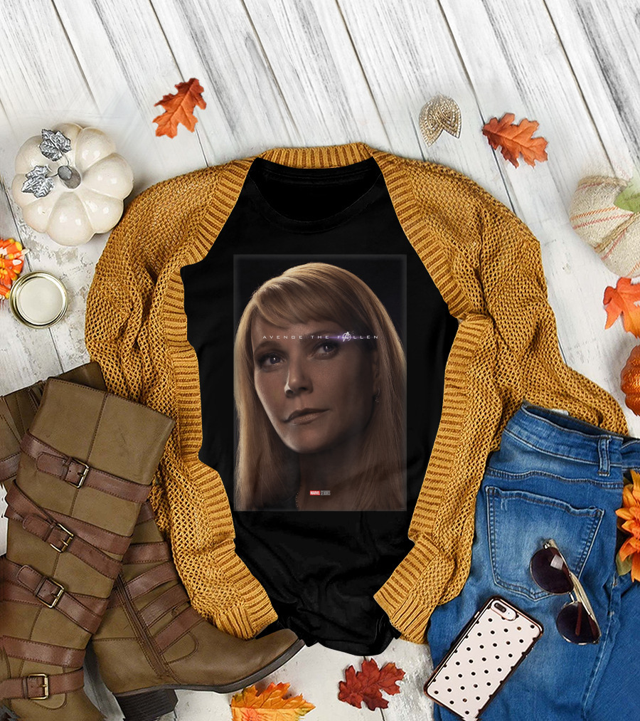 Marvel Avengers Endgame Avenge The Fallen Pepper Potts Heroic T-Shirt