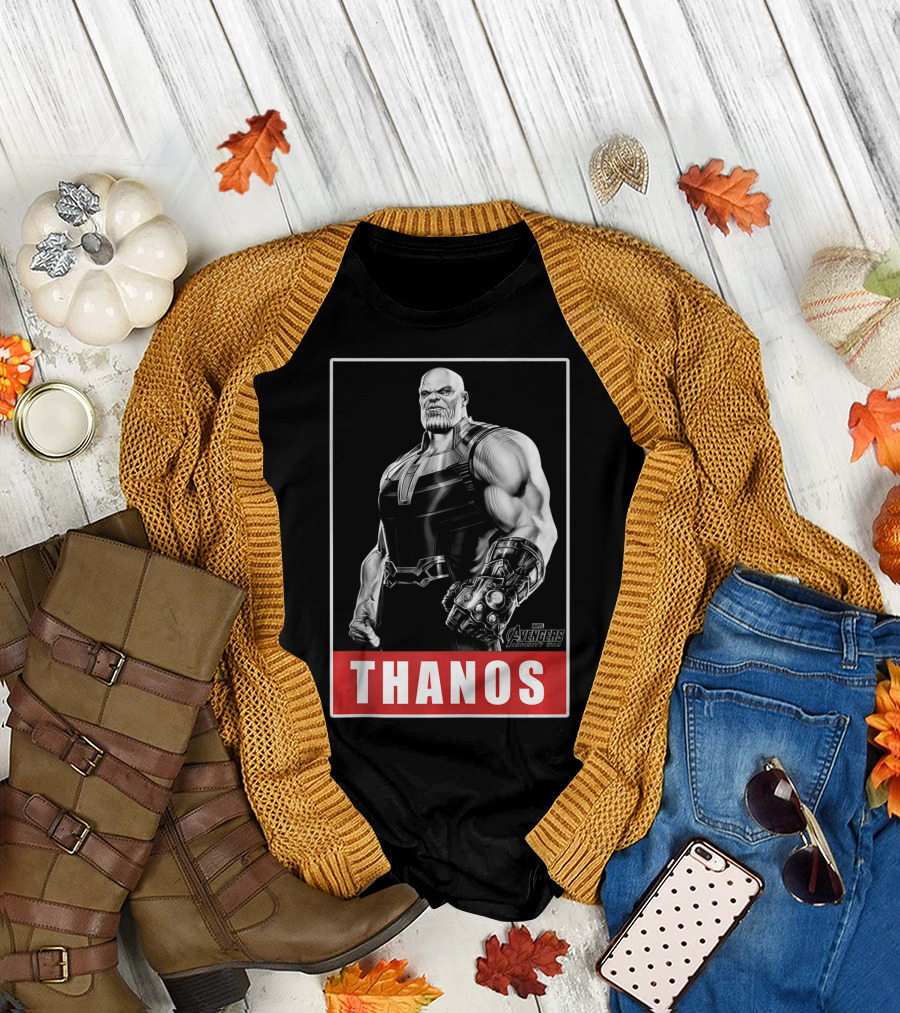Thanos Marvel Avengers Infinity War Proud Pose T-Shirt
