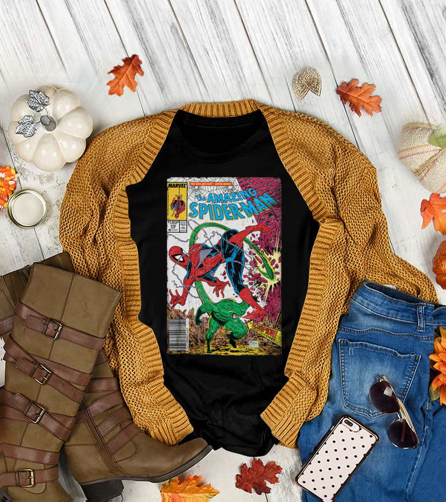 Marvel The Amazing Spider-Man The Non-Mutants Scorpion Cover T-Shirt