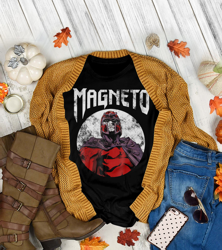 Magneto X Men Marvel Classic Rock Band T-Shirt
