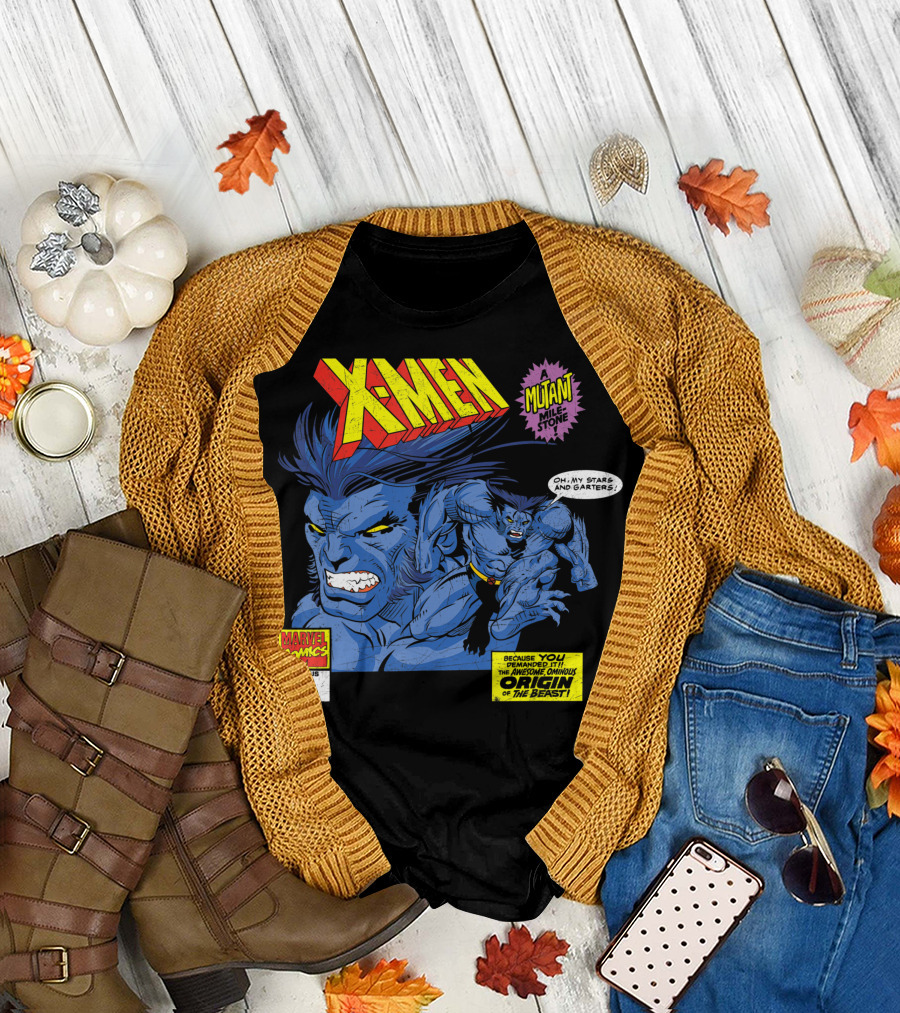 X-Men Mutant Milestone Marvel Comics Origin of the Beast T-Shirt