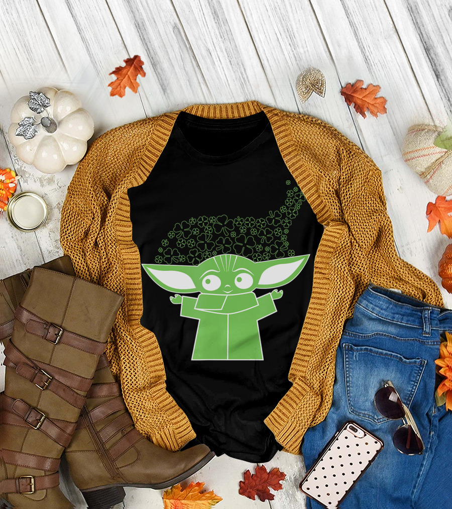 Star Wars The Mandalorian The Child Clover Explosion T-Shirt