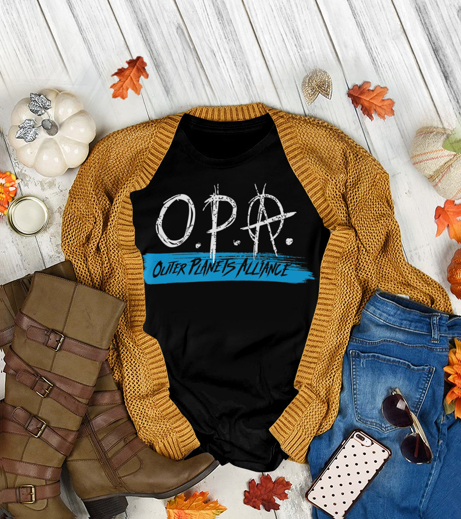 The Expanse O.P.A. Outer Planets Alliance T-Shirt