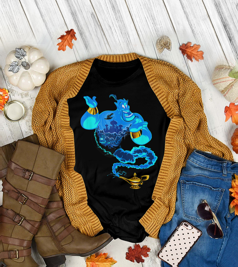 Disney Aladdin Genie Agrabah Lamp Magic T-Shirt