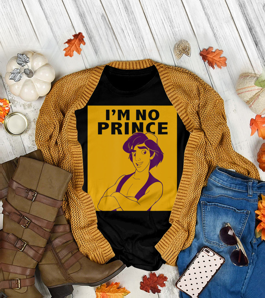 Disney Aladdin I'm No Prince T-Shirt