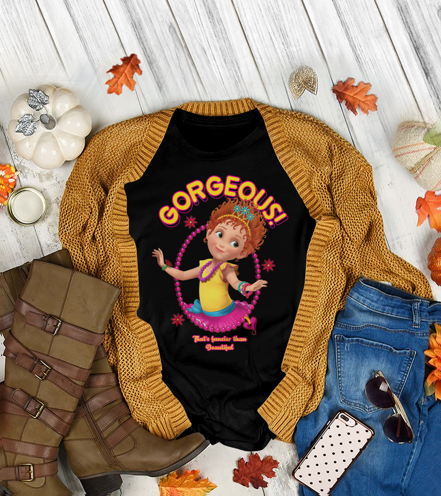 Disney Fancy Nancy Gorgeous That's Fancier Than Beautiful T-Shirt