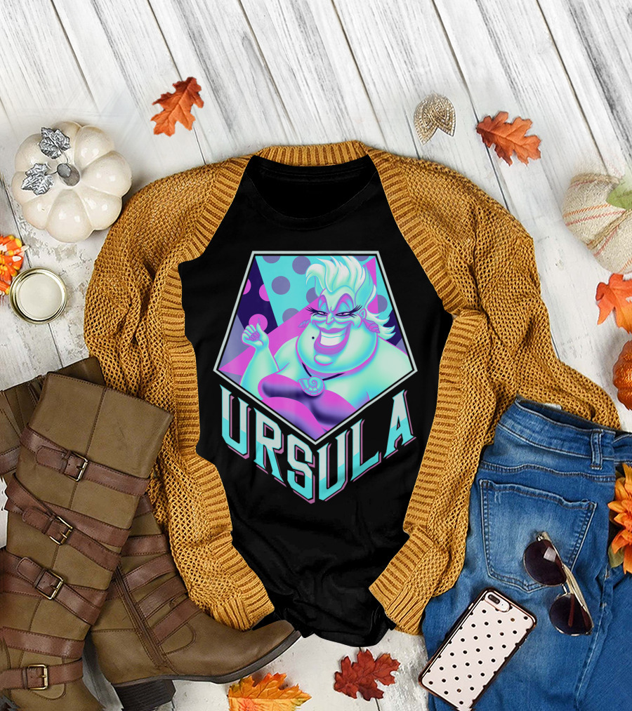 Ursula Disney Little Mermaid Pop T-Shirt