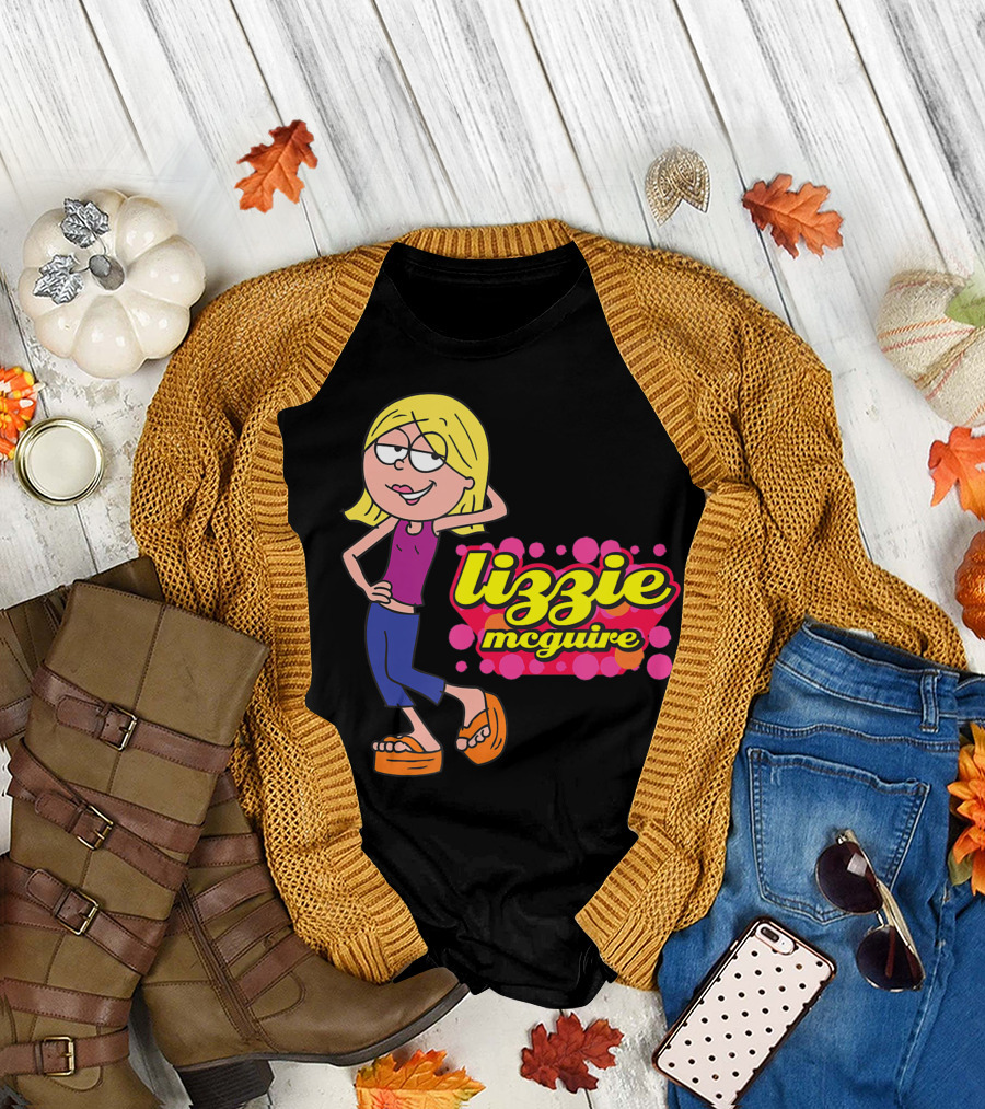Disney Lizzie McGuire Cartoon Character Pose T-Shirt