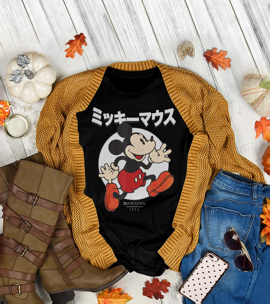 Disney Mickey Mouse Kanji 1928 T-Shirt