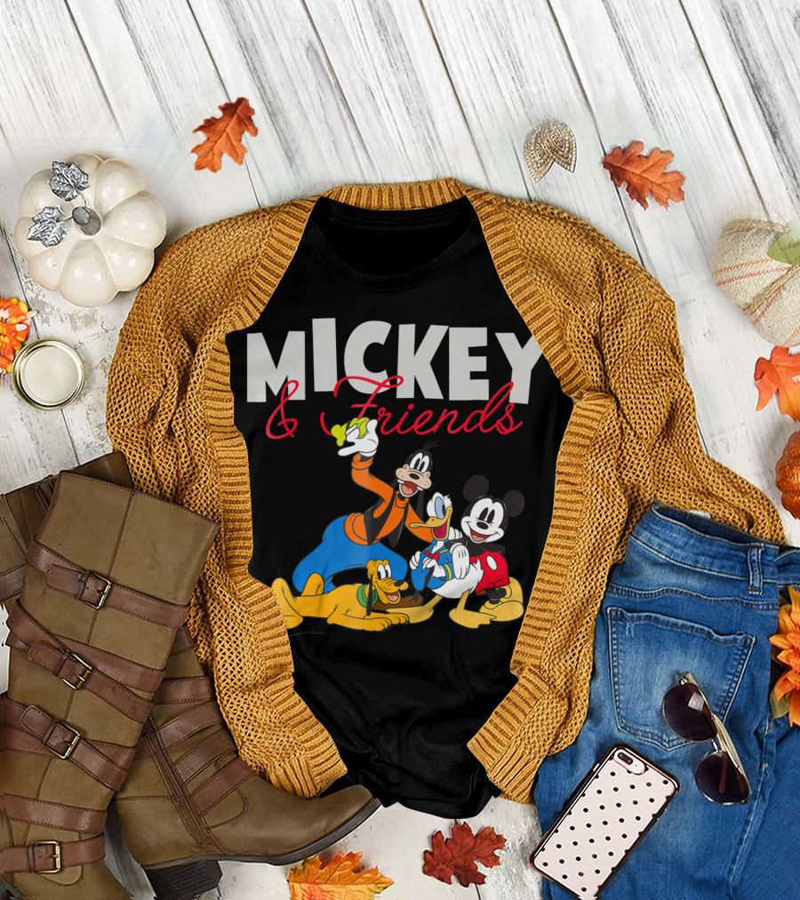 Mickey and Friends Disney Squad Adventure T-Shirt