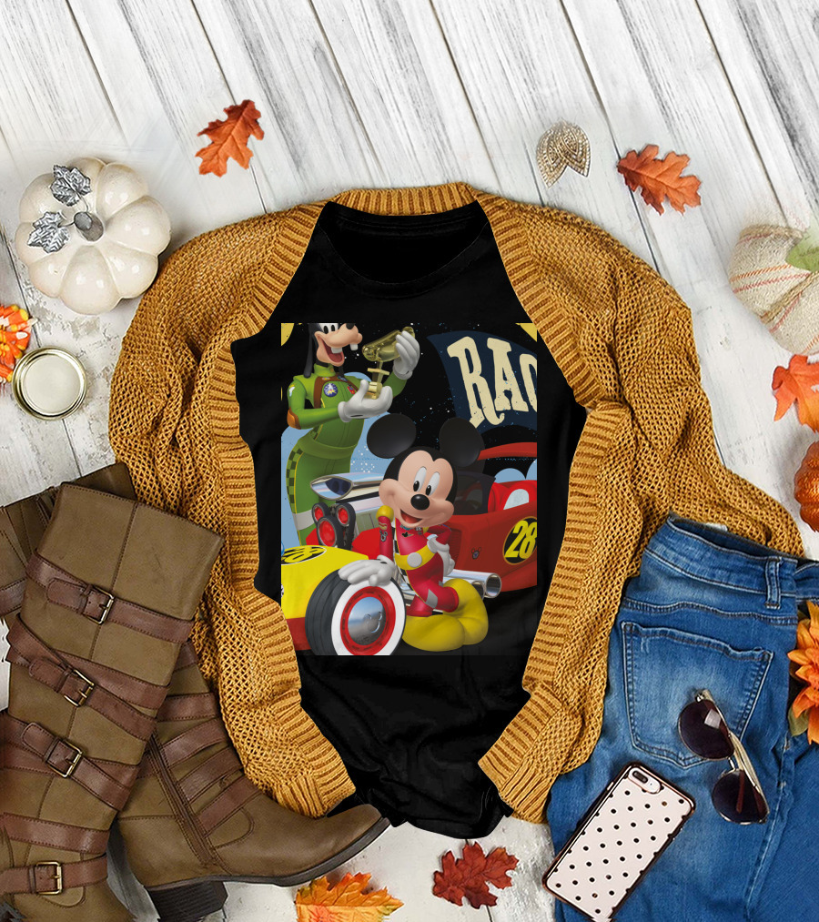 Mickey and Friends Racing Adventure with Trophy T-Shirt