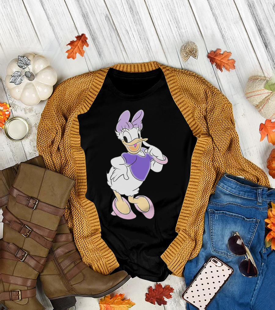 Disney Daisy Duck Purple Pastel T-Shirt
