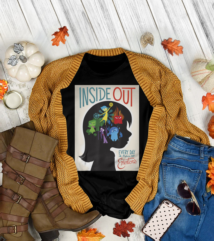 Inside Out Every Day Is Full of Emotions T-Shirt