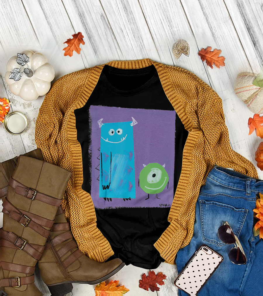 Disney Pixar Monsters Inc Sulley Mike Nierva T-Shirt