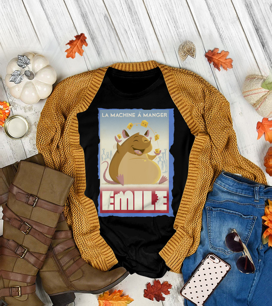 La Machine à Manger Emile Disney Pixar Ratatouille T-Shirt