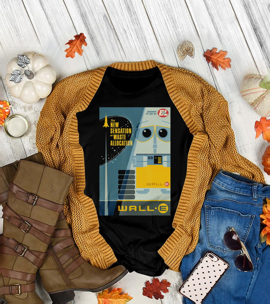 BnL Presents Wall E The New Sensation in Waste Allocation T-Shirt