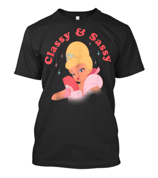 Disney Princess And The Frog Charlotte Classy And Sassy Fan T-Shirt