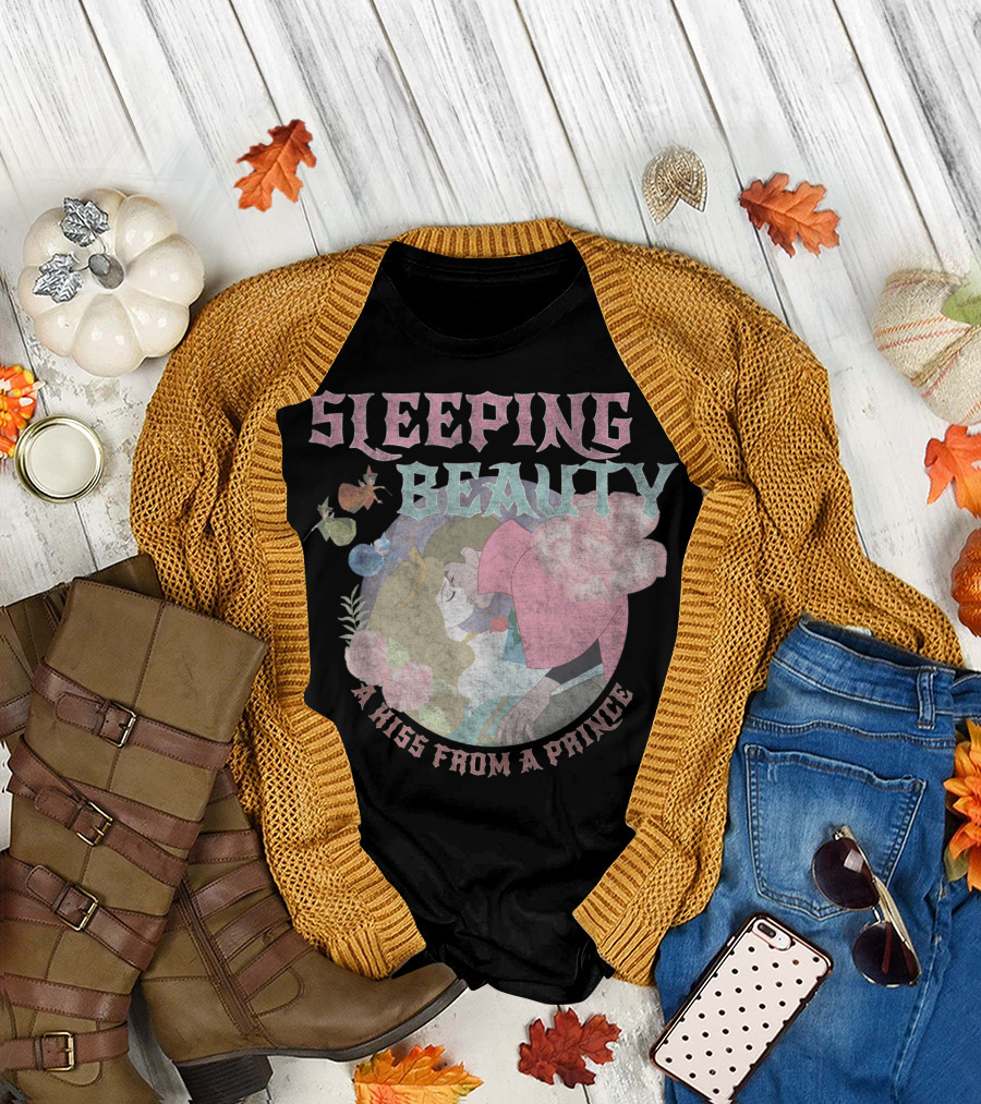 Sleeping Beauty A Kiss From A Prince Fairy Tale Magic T-Shirt