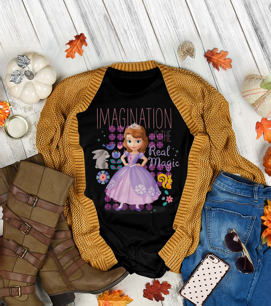 Disney Sofia The First Imagination Is The Real Magic T-Shirt