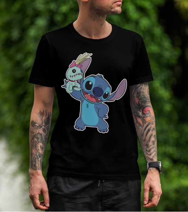 Stitch And Scrump Dynamic Duo Disney T-Shirt