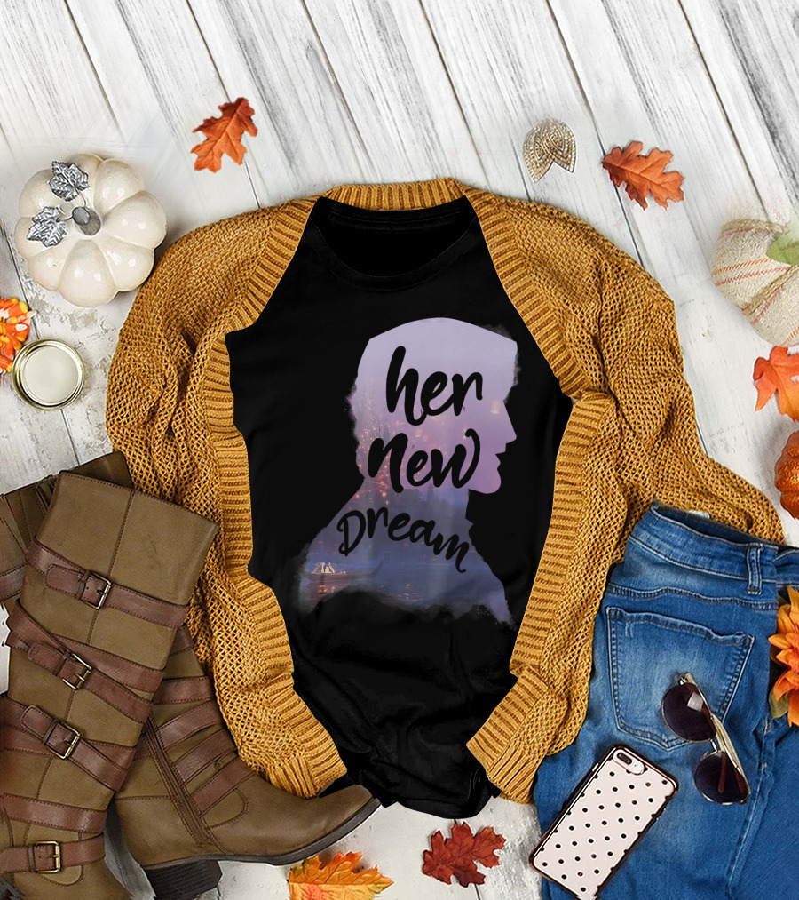 Disney Tangled Her New Dream Lantern Scene T-Shirt