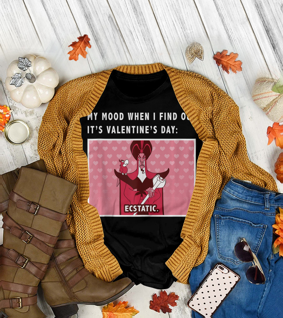 Disney Villains Jafar Valentine's Ecstatic Mood T-Shirt