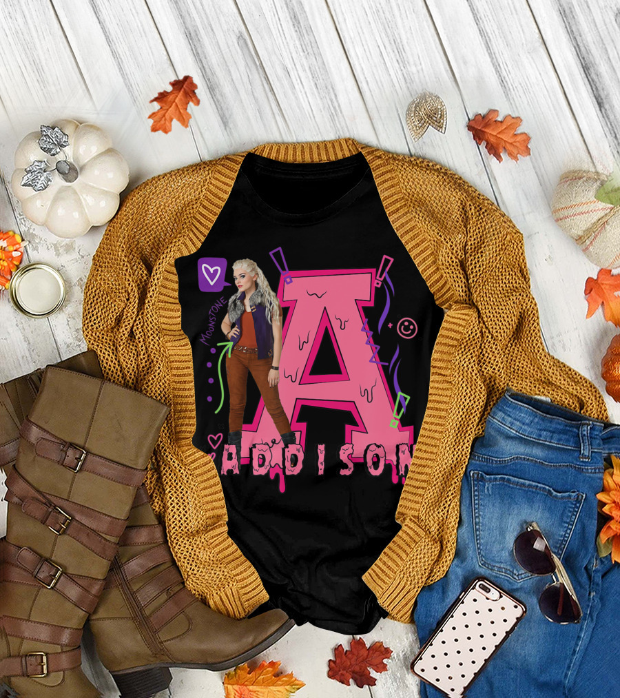 Disney Zombies 2 Addison Moonstone Pink A T-Shirt