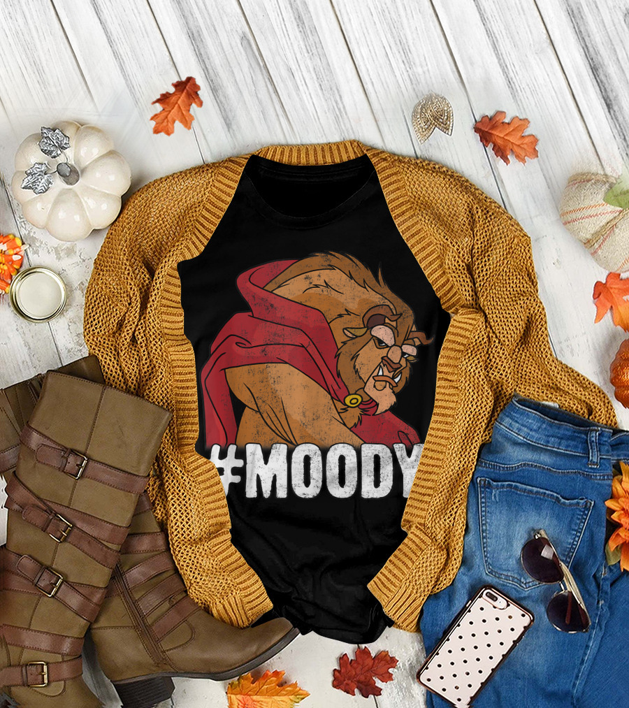 Disney Beauty And The Beast #Moody Beast T-Shirt