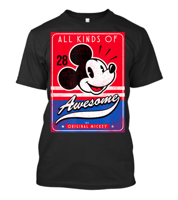 All Kinds Of Awesome 28 The Original Mickey T-Shirt