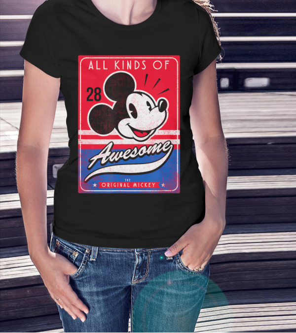All Kinds Of Awesome 28 The Original Mickey T-Shirt