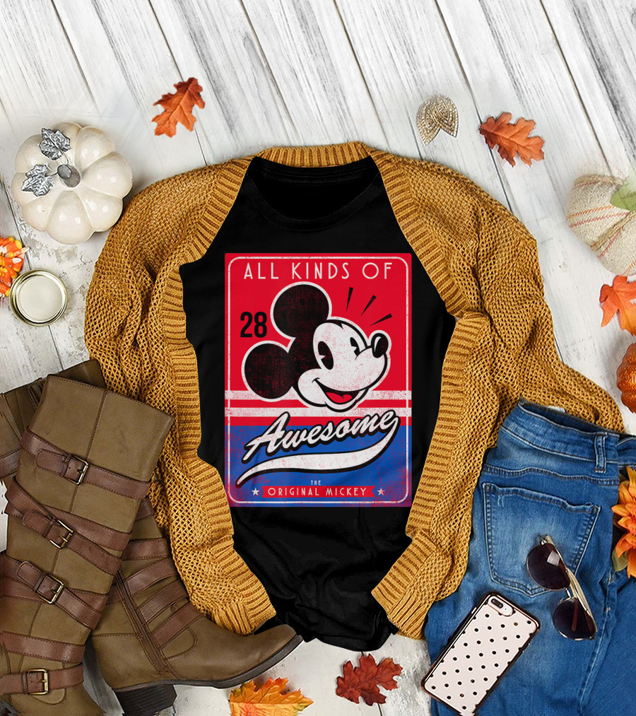 All Kinds Of Awesome 28 The Original Mickey T-Shirt