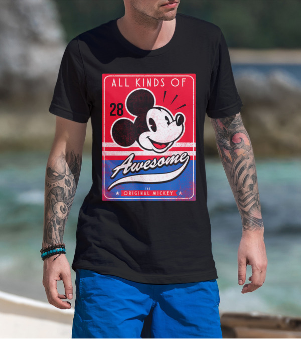 All Kinds Of Awesome 28 The Original Mickey T-Shirt