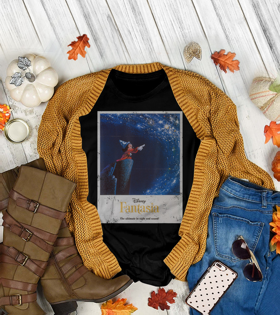 Disney Fantasia Mickey Mouse Ultimate in Sight and Sound T-Shirt